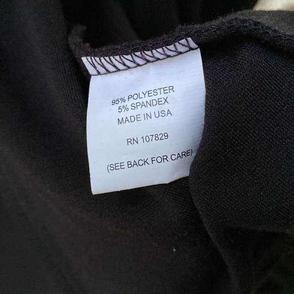 🖤 Casual Unlined Black Knit 3/4 Sleeve One-Button Blazer/Jacket Plus-Size 3X - Picture 11 of 13